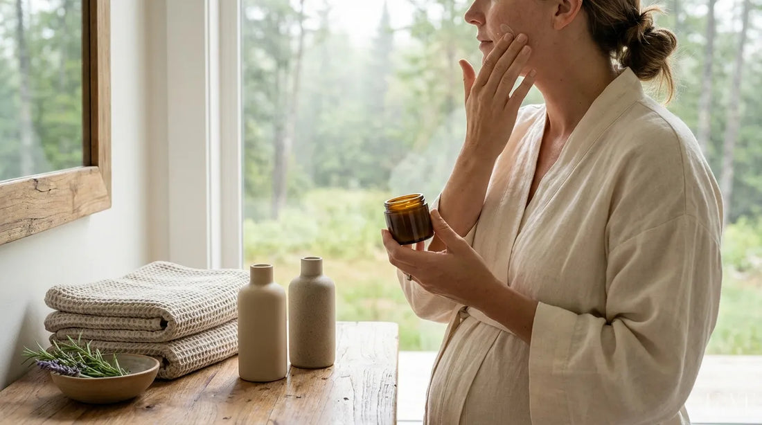 Skinimalism Schwangerschaft: Weniger Pflege, mehr Ruhe