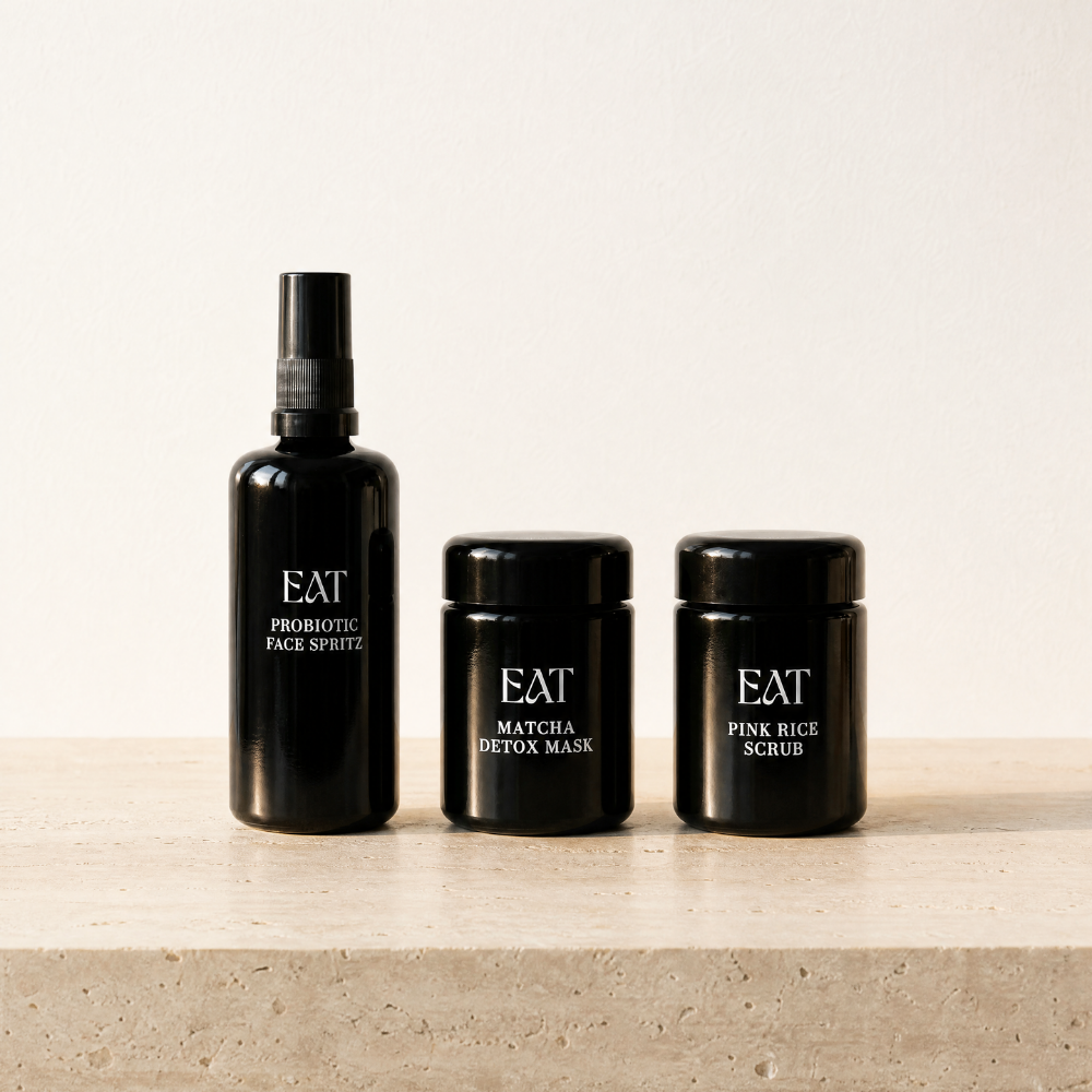 Glow & Balance Complete - Probiotic Face Spritz + Matcha Detox Mask + Pink Rice Scrub
