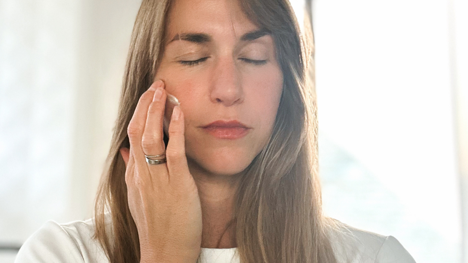Sandra Christiansen pflegt sich mit Tallow Balm