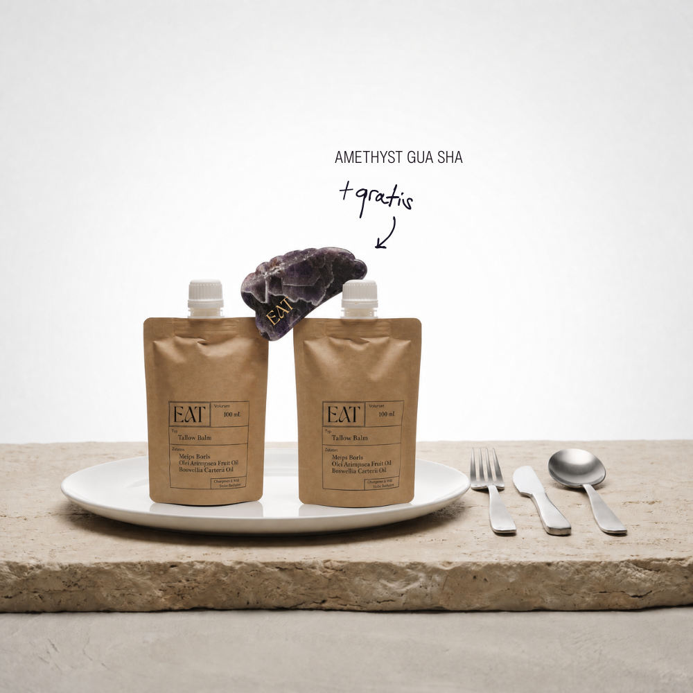 Tallow Balm Refill + gratis Amethyst Gua Sha