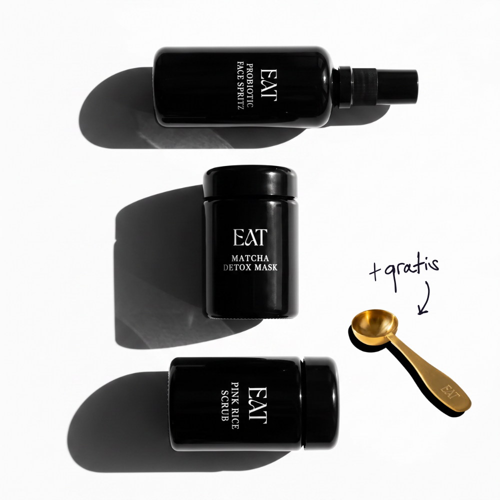 Glow & Balance Complete - Probiotic Face Spritz + Matcha Detox Mask + Pink Rice Scrub