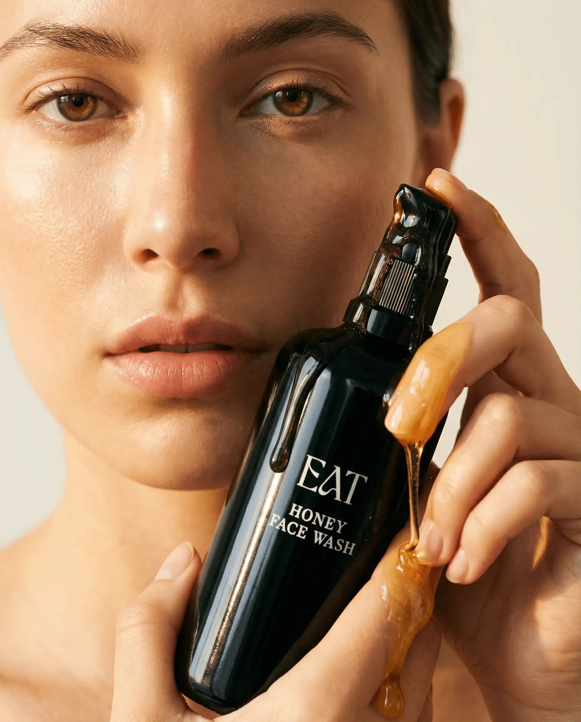 Bio essential menu pure im Glas – gesicht