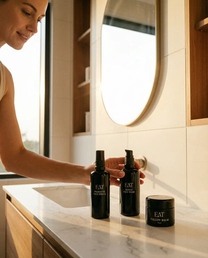Bio essential menu pure im Glas – spiegel