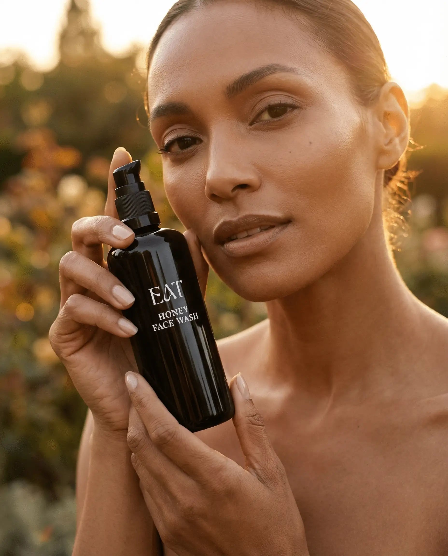 Bio honey face wash im Glas – hande