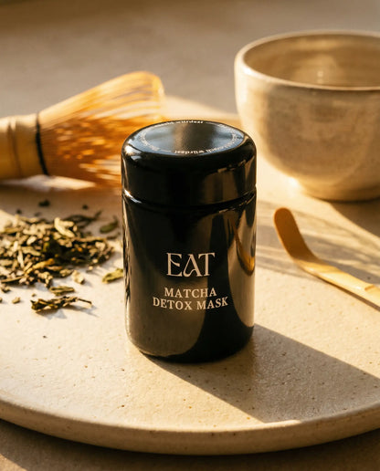 Bio matcha detox mask im Glas – schussel