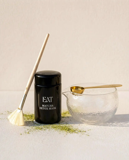 Bio matcha mask set im Glas – schussel
