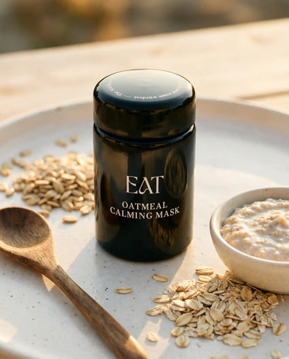 Bio oatmeal calming mask im Glas –vollkorn