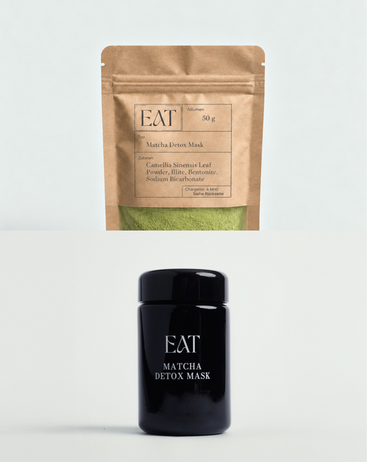 SKIN DUO Matcha Detox Mask: Tiegel 50 g und Refill-Pouch