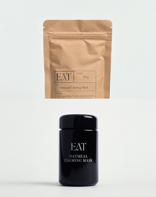 SKIN DUO Oatmeal Calming Mask: Tiegel 50 g und Refill-Pouch