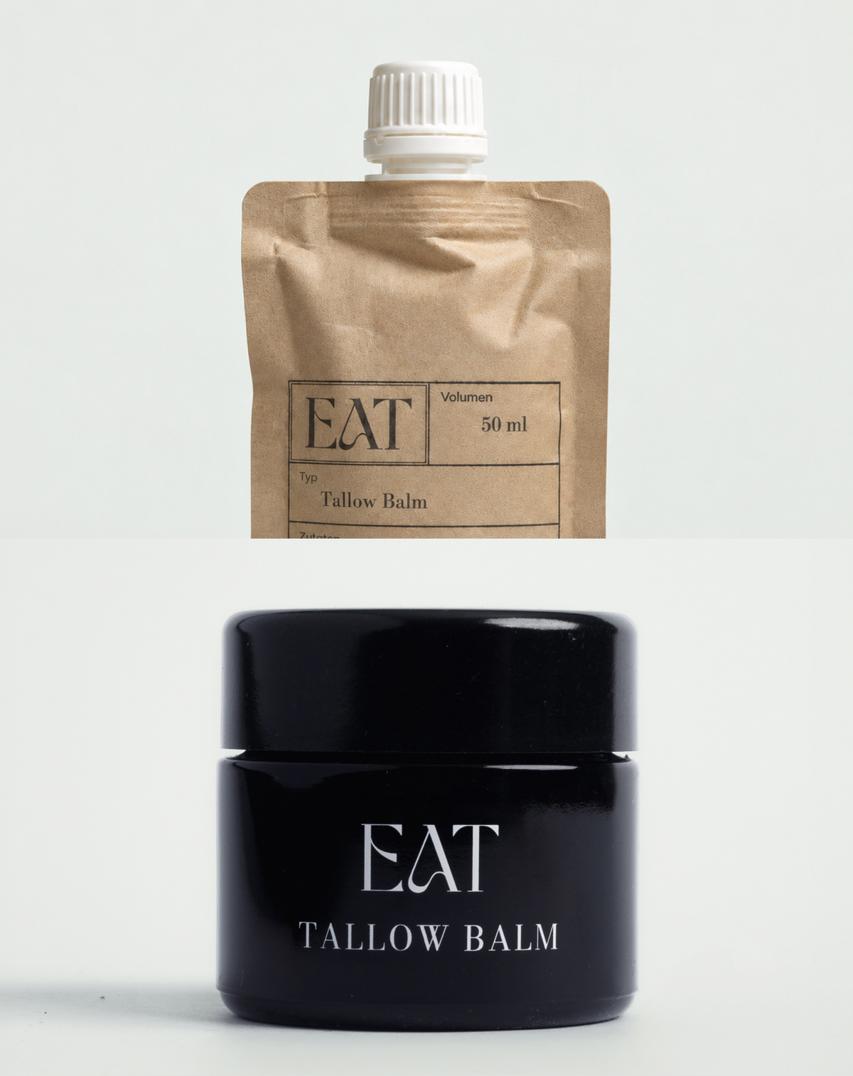 SKIN DUO Tallow Balm: Tiegel 50 ml und Refill-Pouch 50 ml