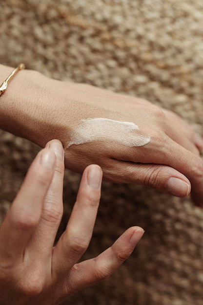 Bio tallow balm pure refill im Glas – armreif