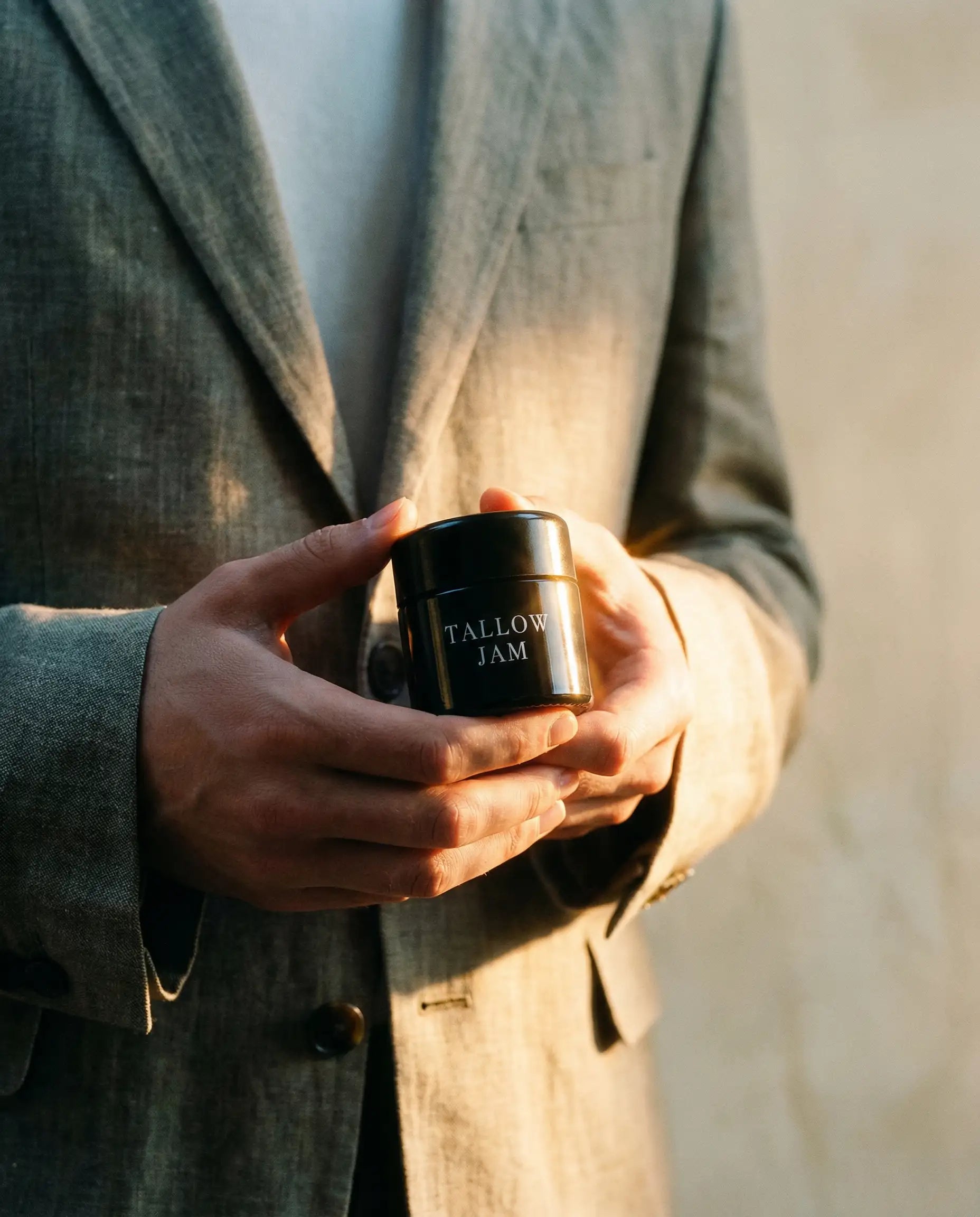 Bio tallow jam im Glas – mantel